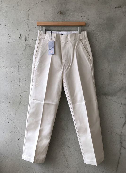 Women’s Dickies Elizaville Straight Leg Trousers In Cream - W28/L29 - 3004