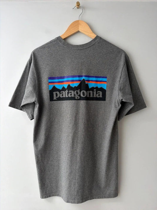 Men’s Patagonia Crew Neck Printed T-shirt In Grey - Small - 3382
