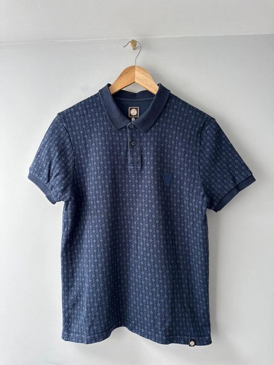 Men’s Pretty Green slim fit polo top with print - Medium - 1692