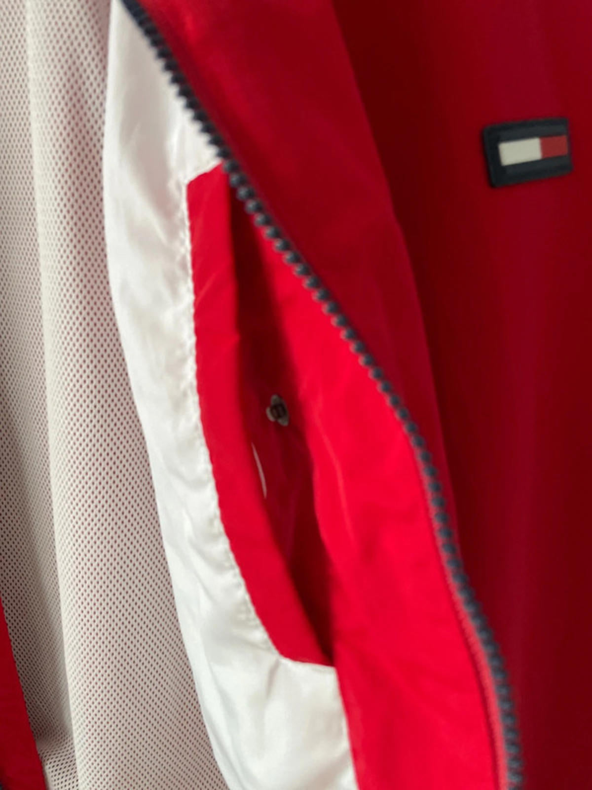 Men’s Tommy Hilfiger Classic Harrington Jacket in Red - Small - 2287