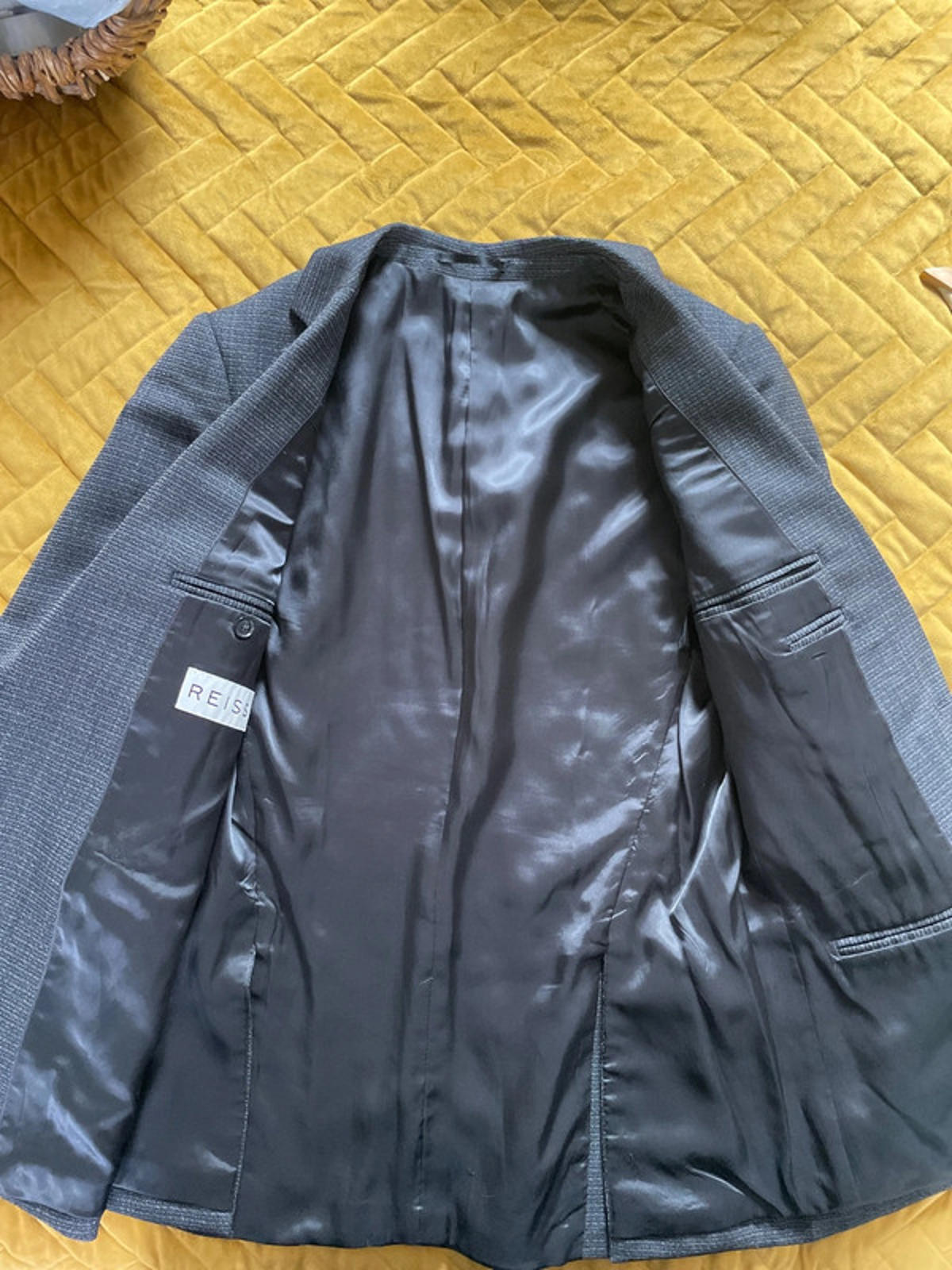 Men’s Reiss Premium 100% Wool Wedding Blazer Jacket - Medium - 1567