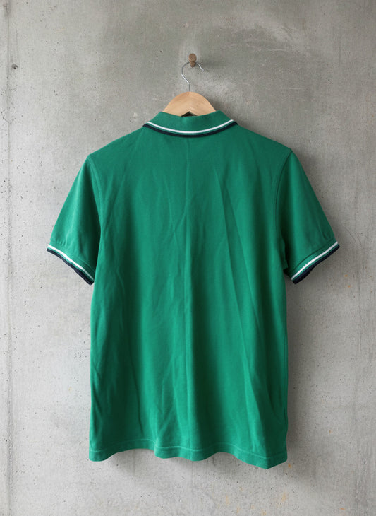 Men’s Fred Perry Short Sleeve Classic Polo Top In Green - Small - 1905