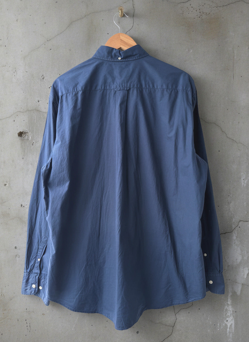 Men’s Gant Regular Fit Long Sleeve Oxford Shirt In Navy - XLarge - 3399