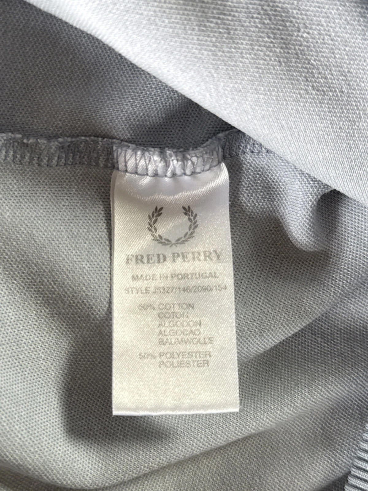 Men’s Fred Perry Retro Zip Through Track Jacket Top - Medium - 1972