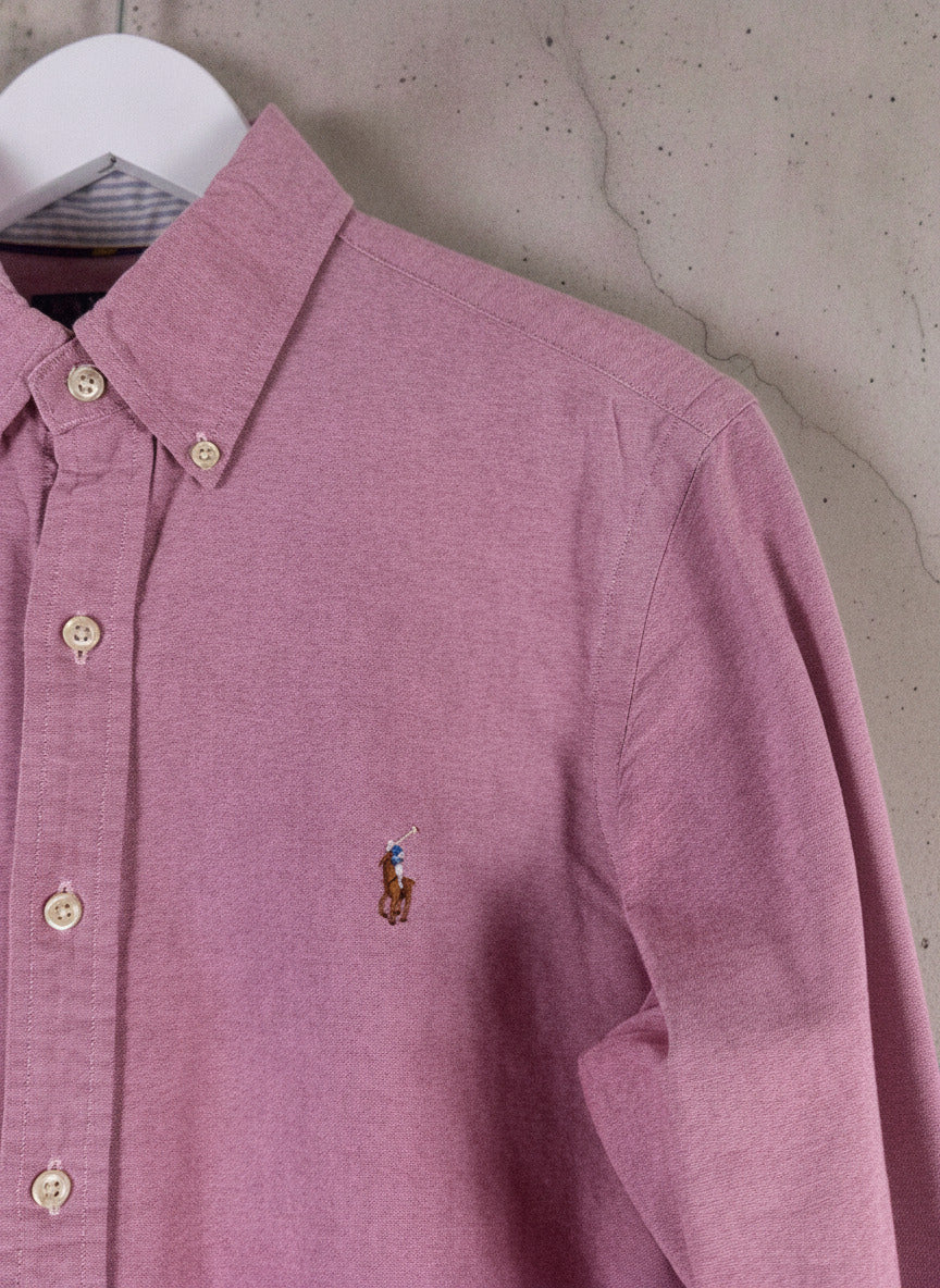 Men’s Ralph Lauren Slim Fit Oxford Chambray Shirt - Small - 1428