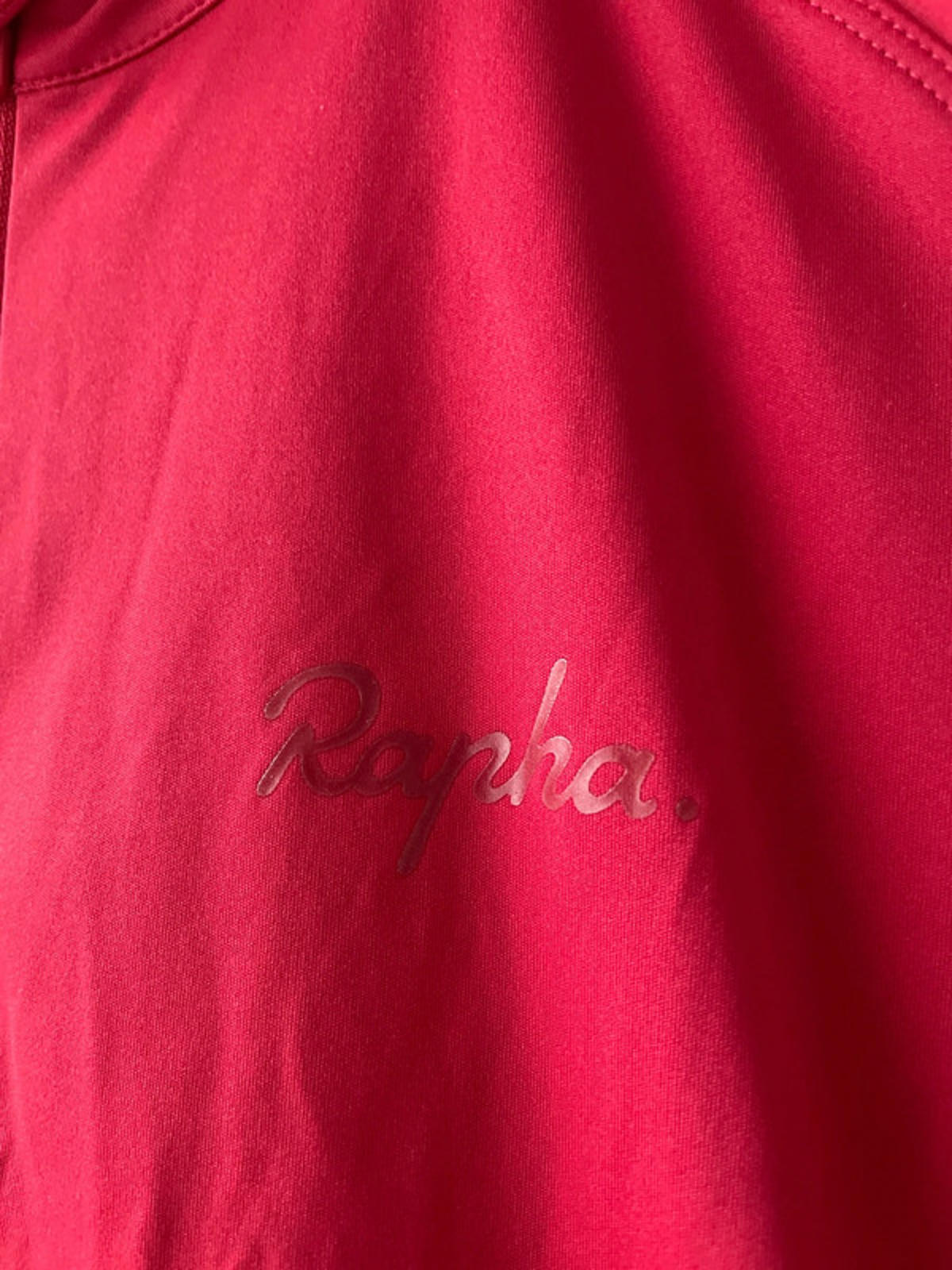 Men’s Rapha Premium Short Sleeve Cycling Jersey Top In Red - Large - 2843