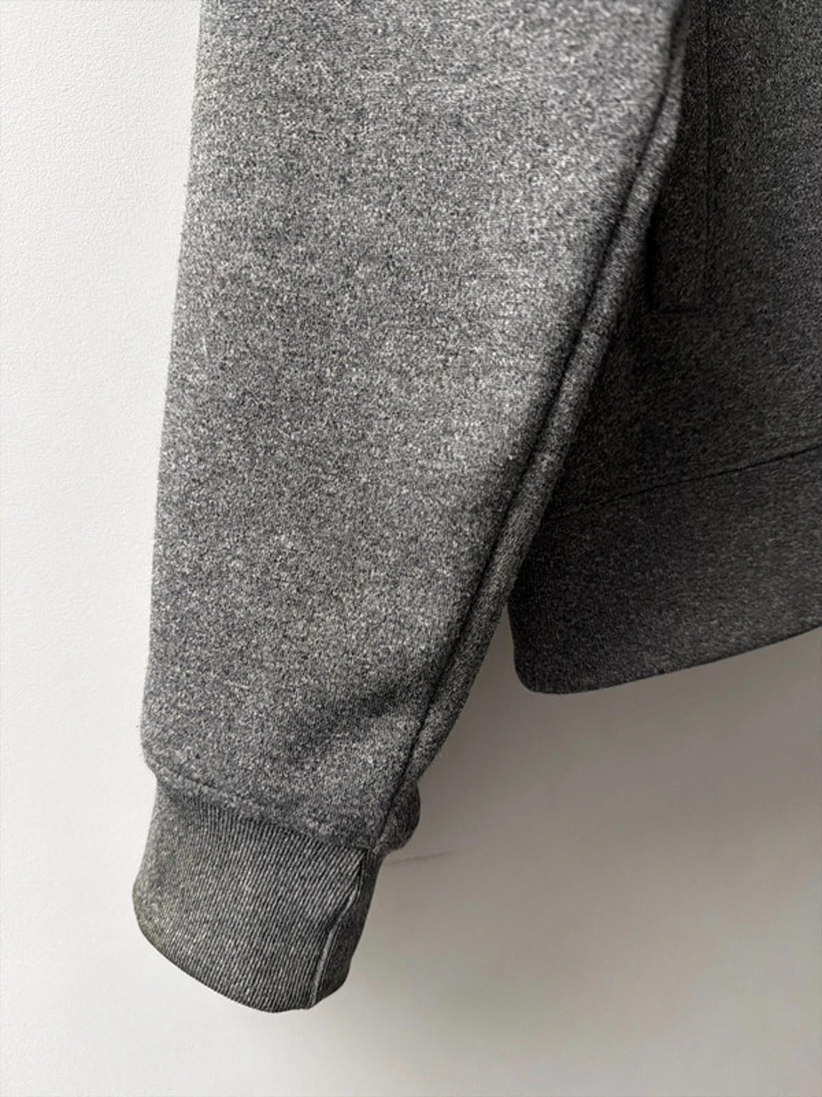 Men’s Fred Perry Zip Through Bomber Jacket In Grey - Medium - 2691