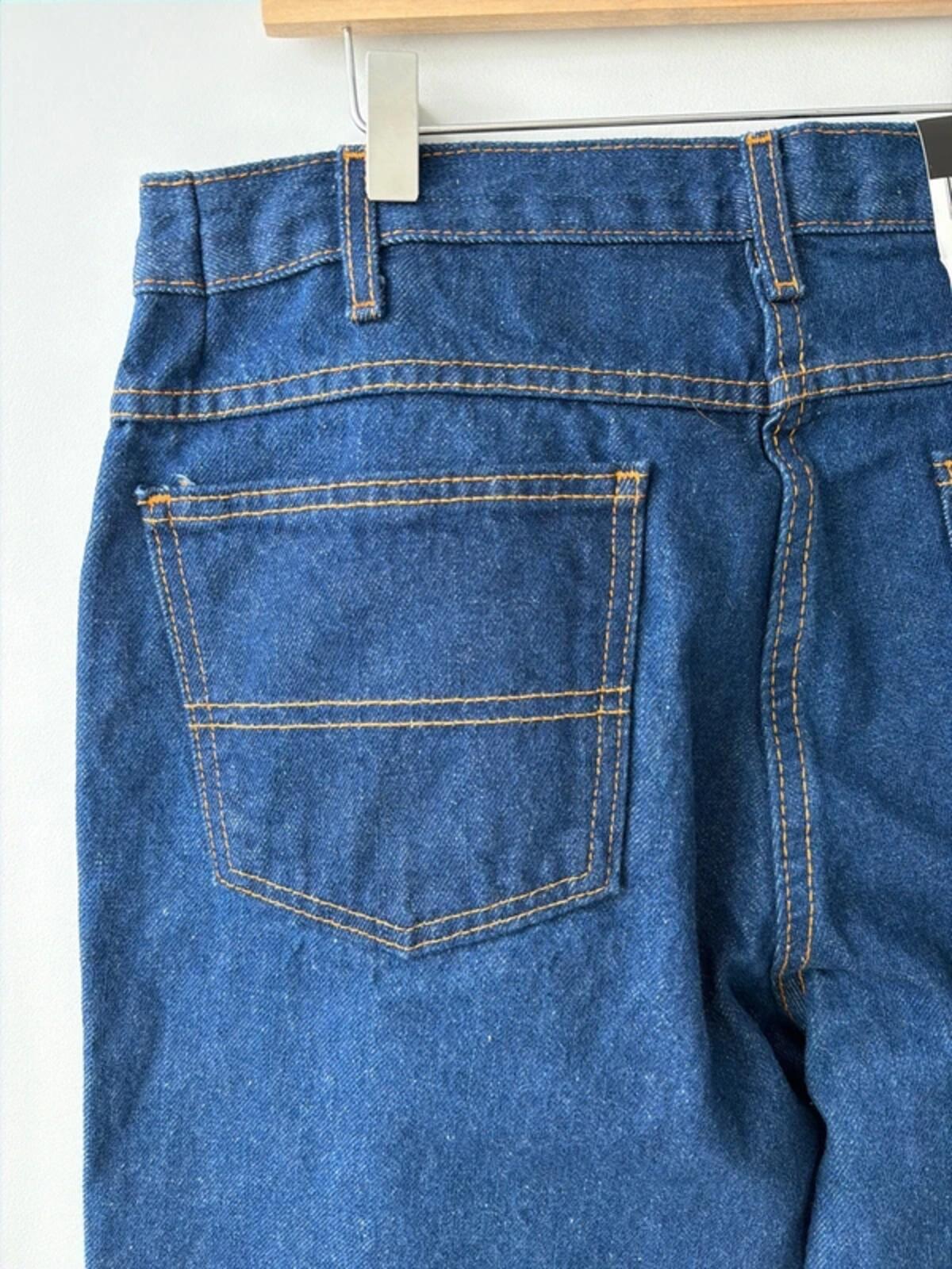 Men’s Dickies Baggy Fit Jeans In Navy Blue - W36/L32 - 3375