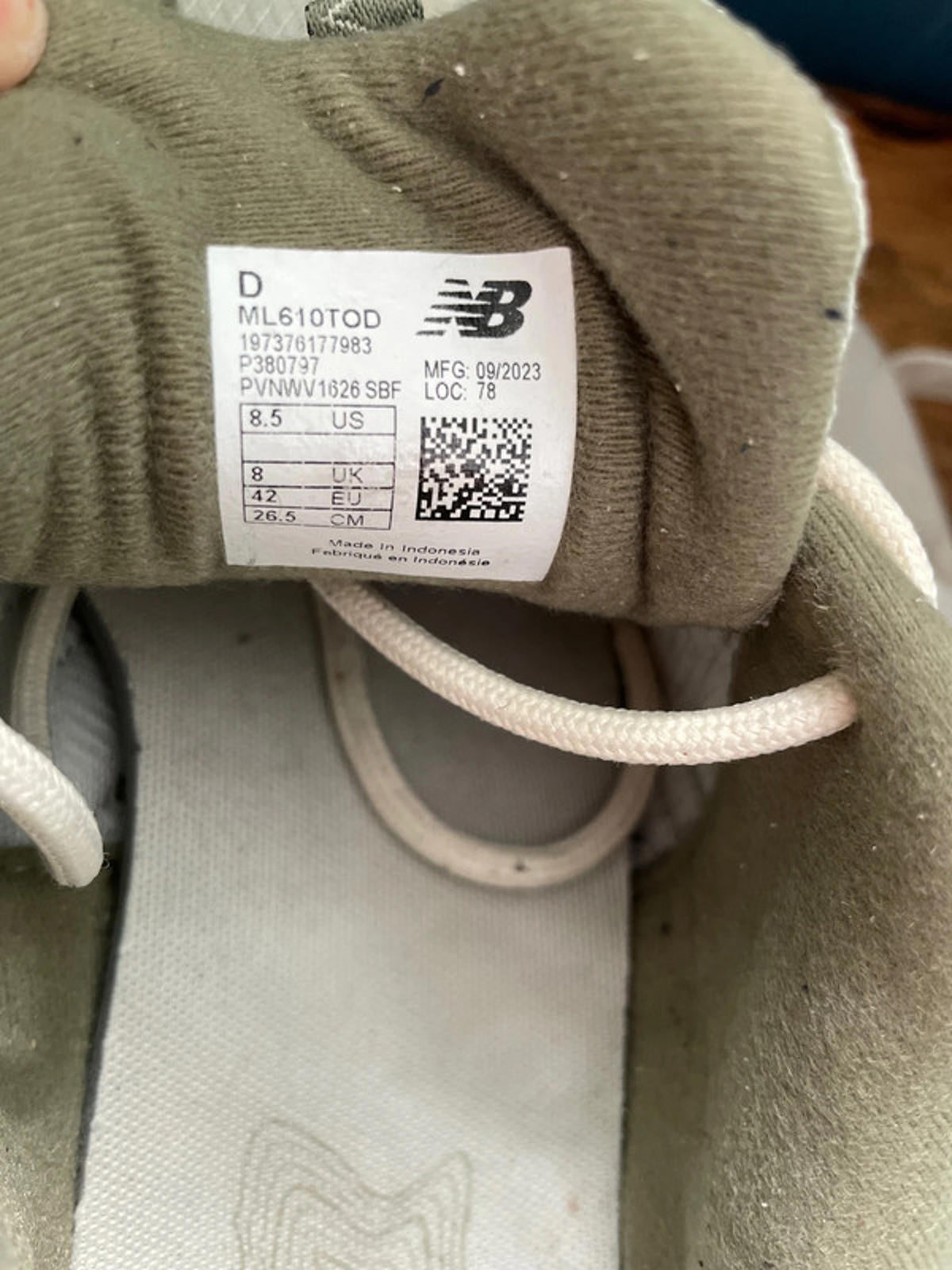 Men’s New Balance 610 Premium Suede Trainers - UK8 -1751