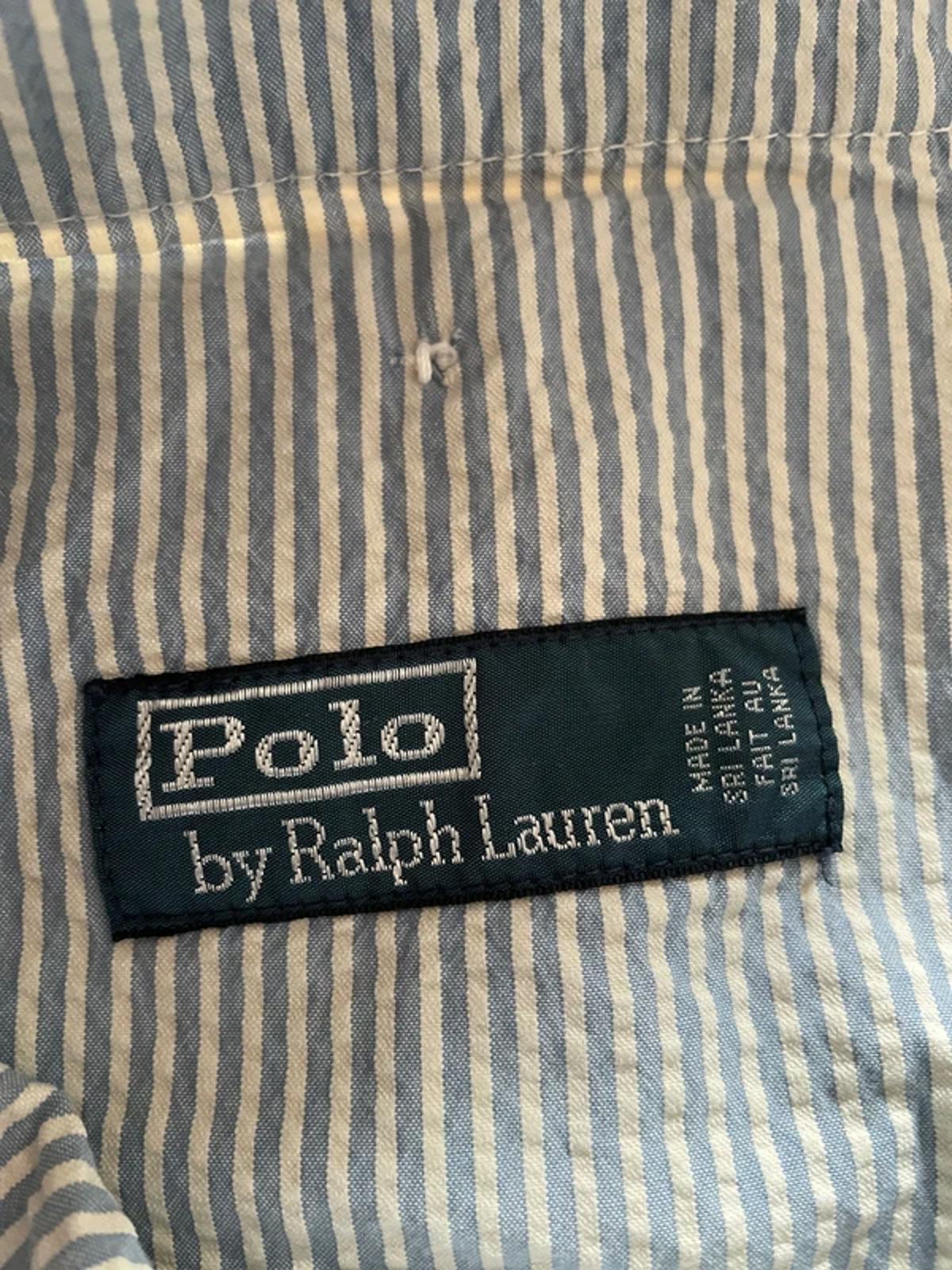 Men’s Ralph Lauren Seersucker Stripe Chino Shorts in Blue - W46/L9.5 - 3151