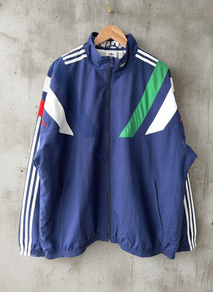 Mens Adidas Oversized Fit MUS Balanta 96 Retro Track Jacket - XLarge - 3510