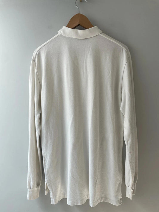 Men’s Ralph Lauren Long Sleeve Premium Polo Top - Medium - 1562