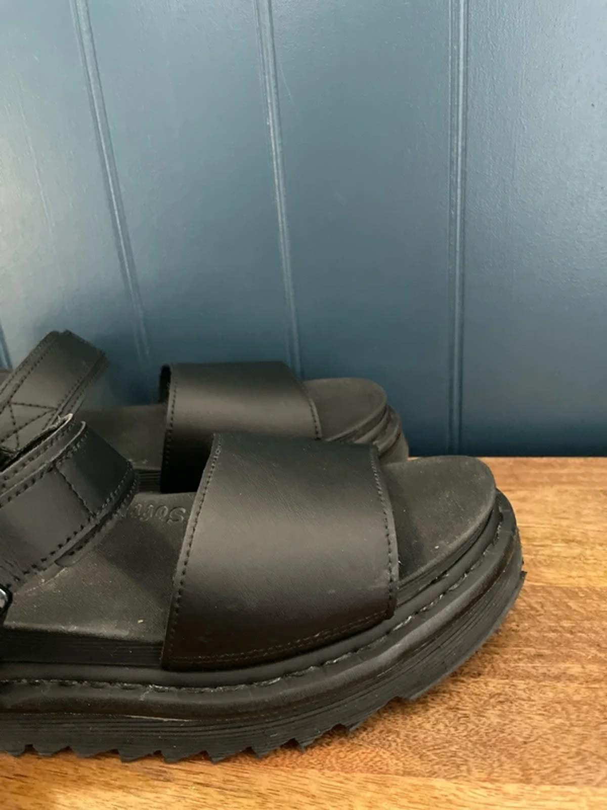 Women’s Dr Martens Voss Chunky Sole Sandals In Black - UK9 - 3046