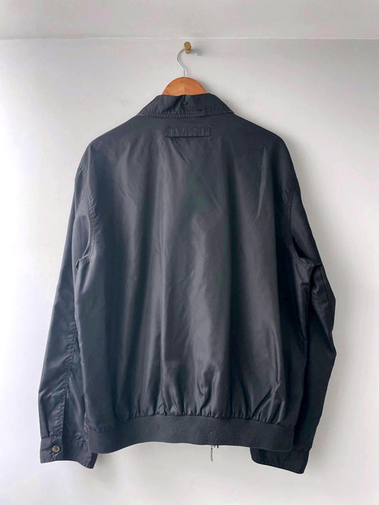 Men’s Tommy Hilfiger Premium Harrington Jacket In Black - Large - 2056