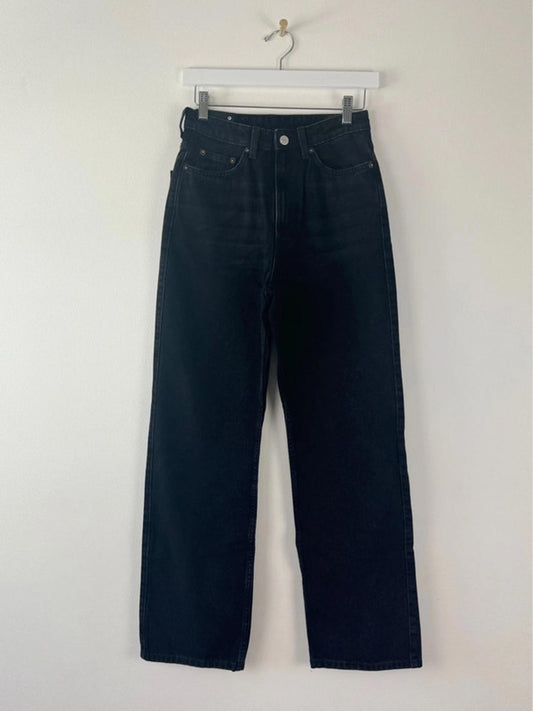 Women’s Weekday Rowe Extra High Waist Straight Fit Jeans - W26 / L30  -1407