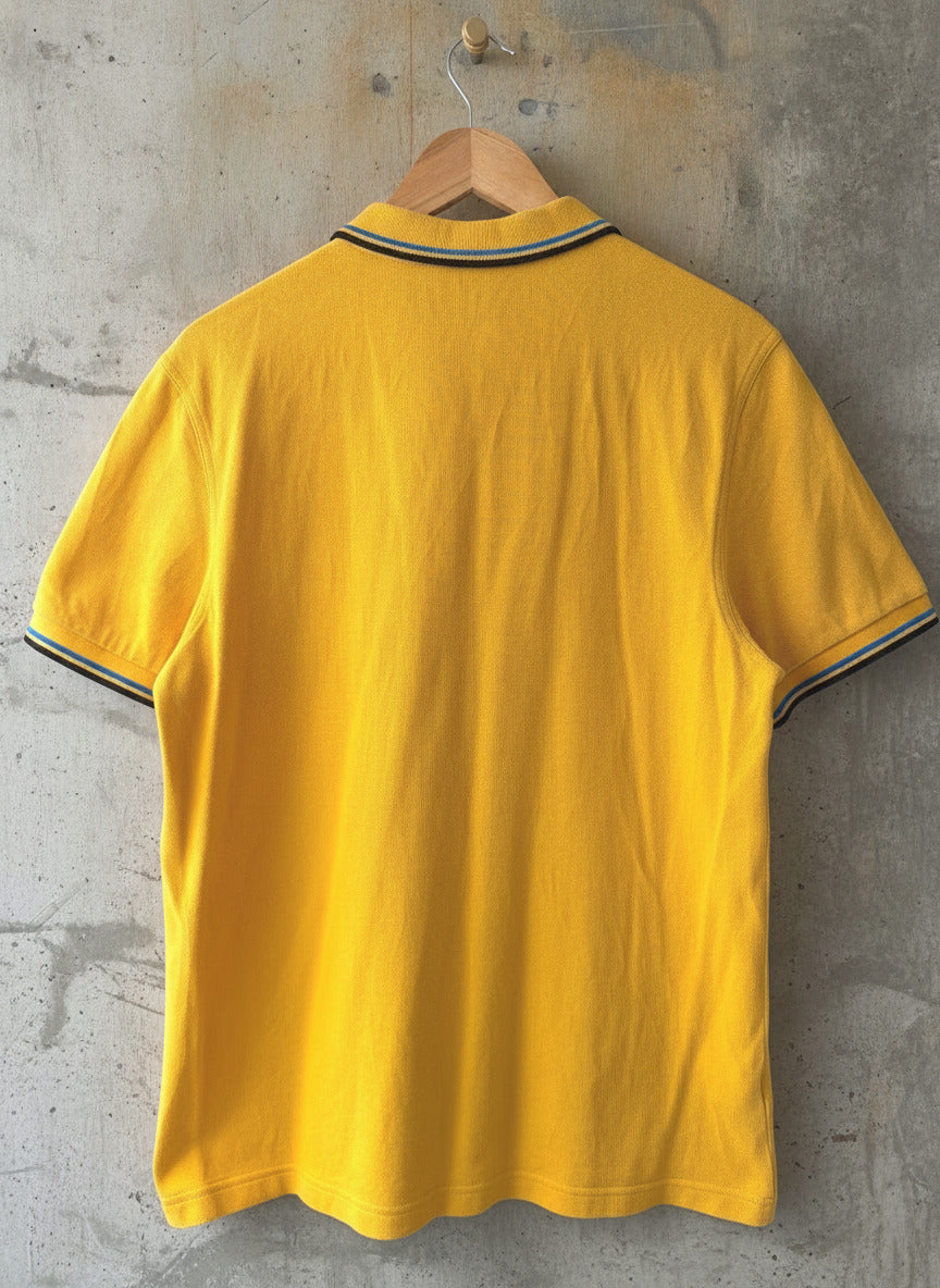 Men’s Fred Perry Classic Polo Shirt Top In Orange - Large - 3630