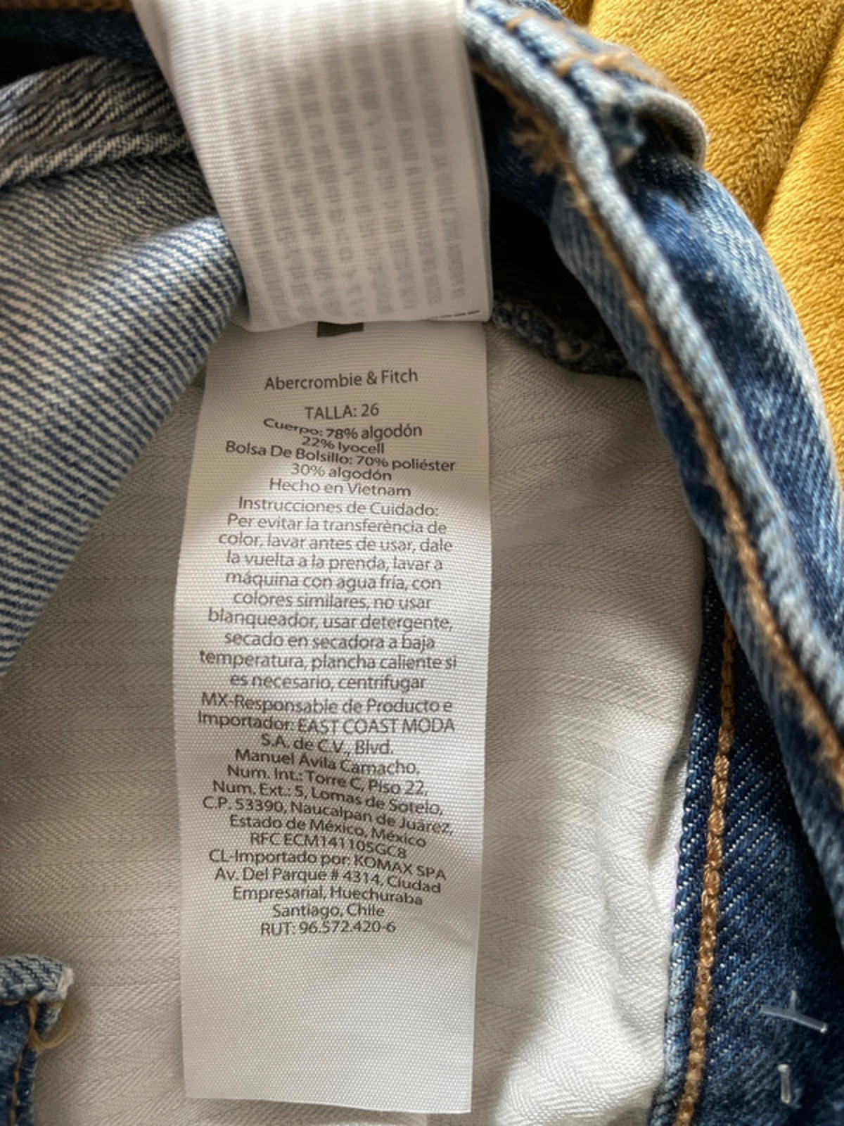 Women’s Abercrombie & Fitch Ultra Loose Low Rise Jeans W26/L30 - 2251