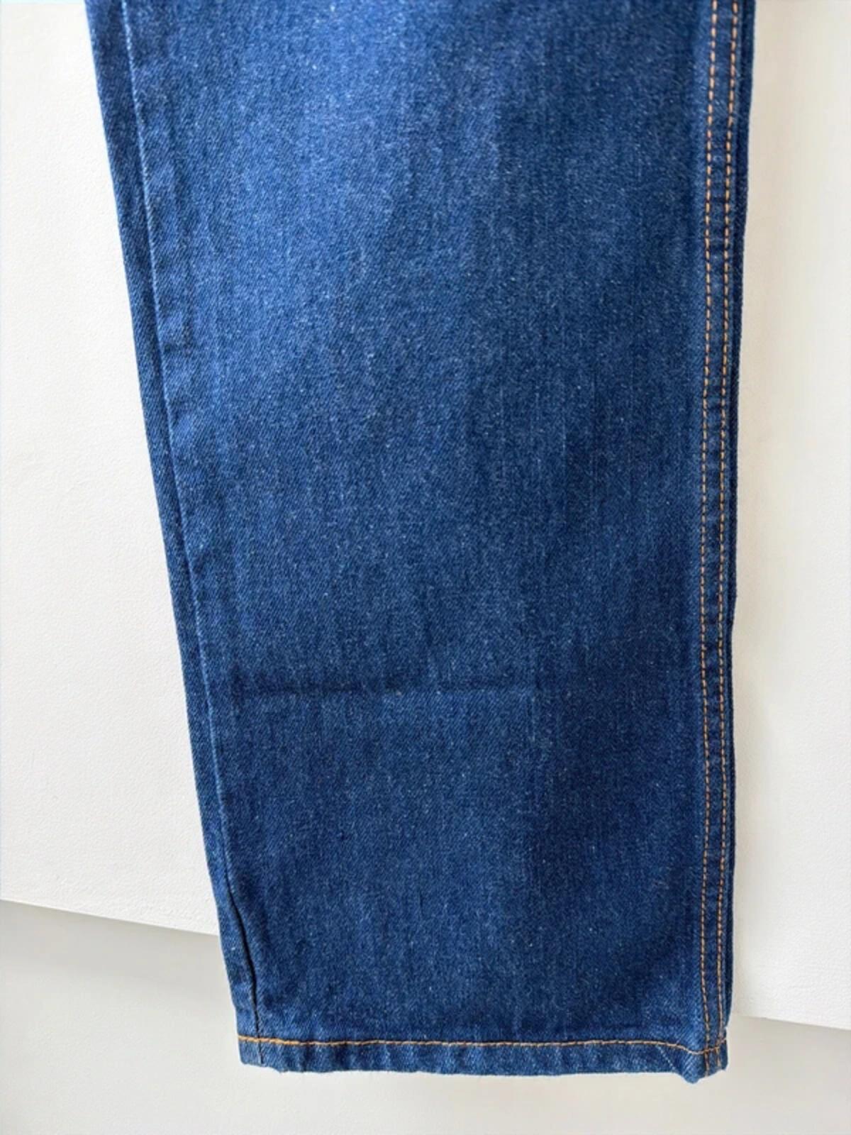 Men’s Dickies Baggy Fit Jeans In Navy Blue - W36/L32 - 3375