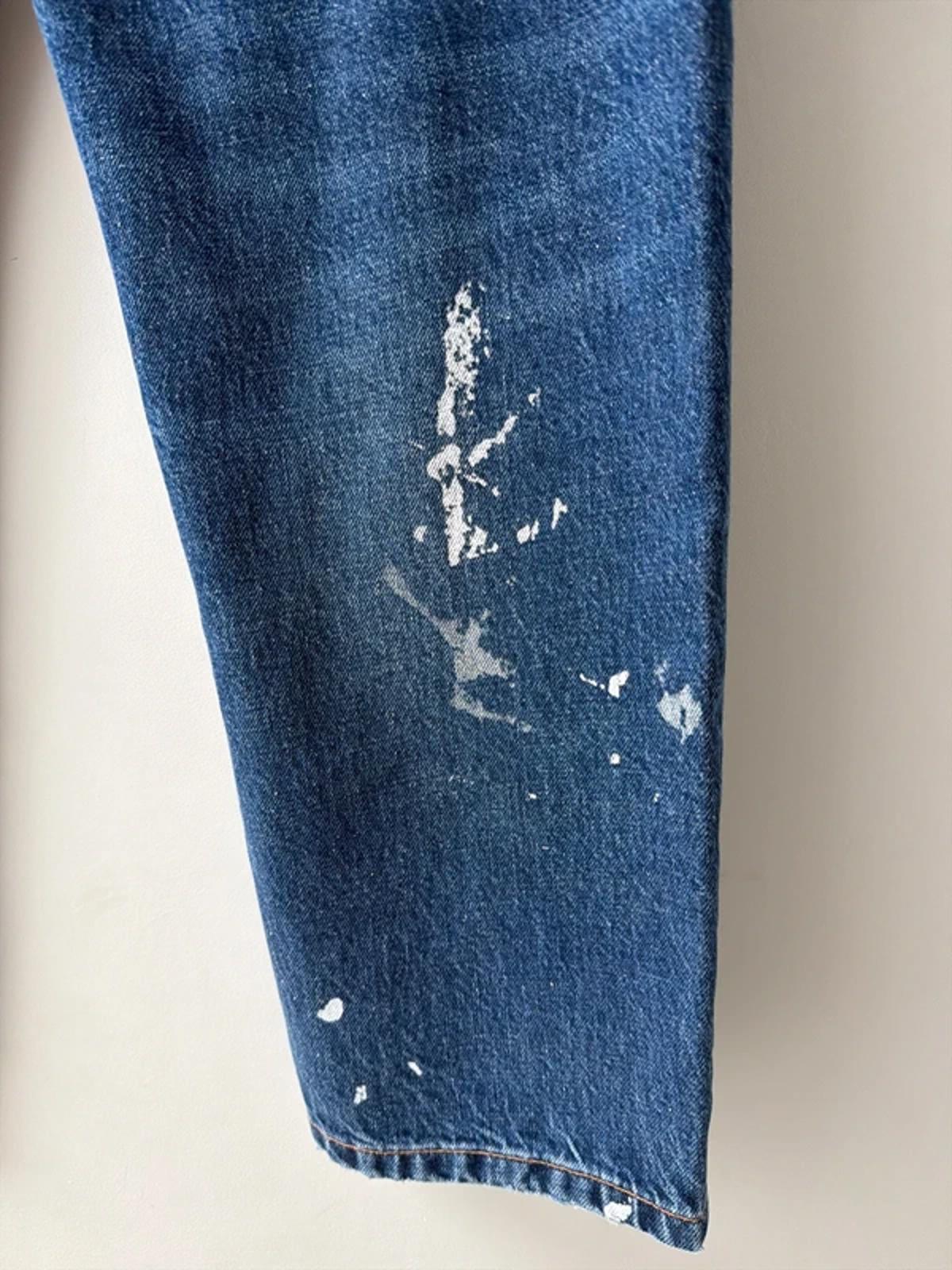 Women’s Ralph Lauren Straight Leg Distressed Jeans In Navy - W24/L27 - 3242
