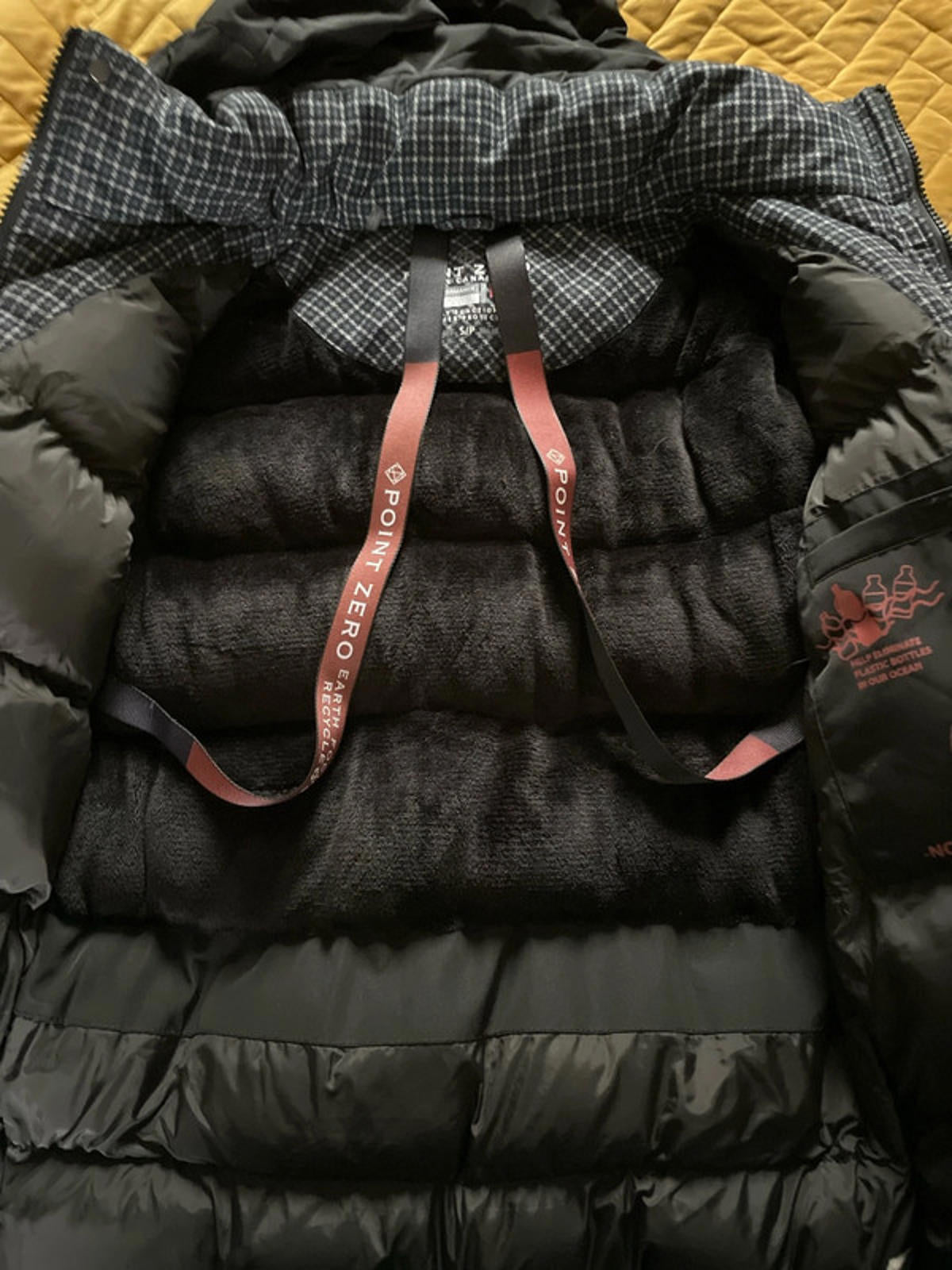 Men’s Point Zero Natanel Classic Parka Jacket In Black - Small - 2496 - RRP £250