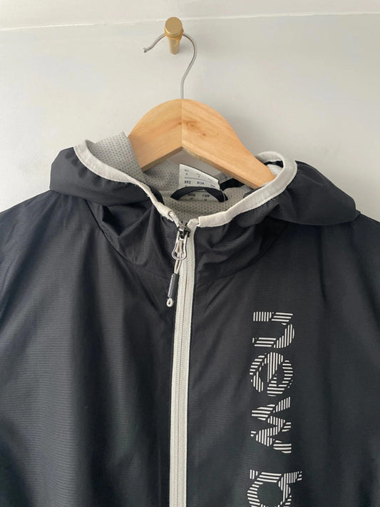 Mens New Balance Lightweight Windbreaker Jacket In Black - Small - 1982