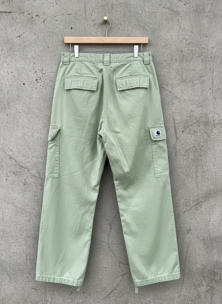 Women’s Carhartt W Kingston Cargo Trousers In Green - W26/L29 - 2961
