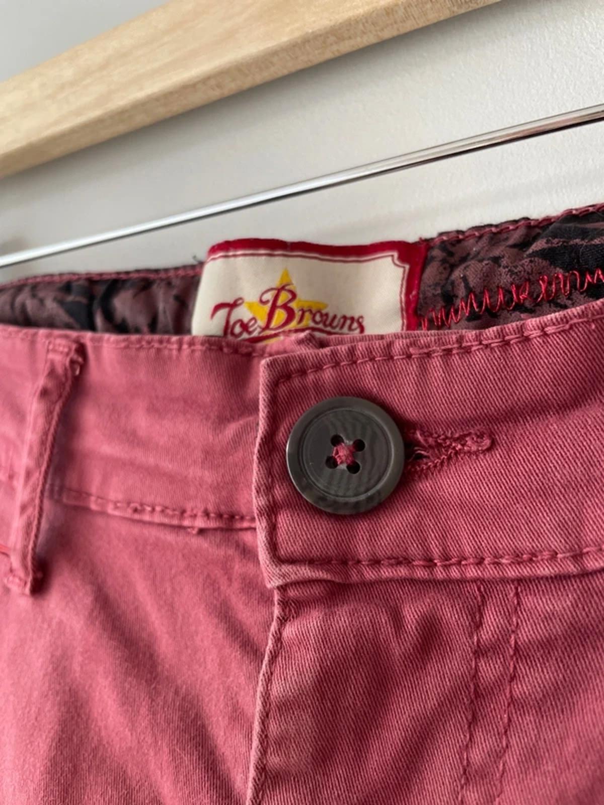 Men’s Jo Browns Classic Cargo Shorts In Red - W32/L15.5 - 3134