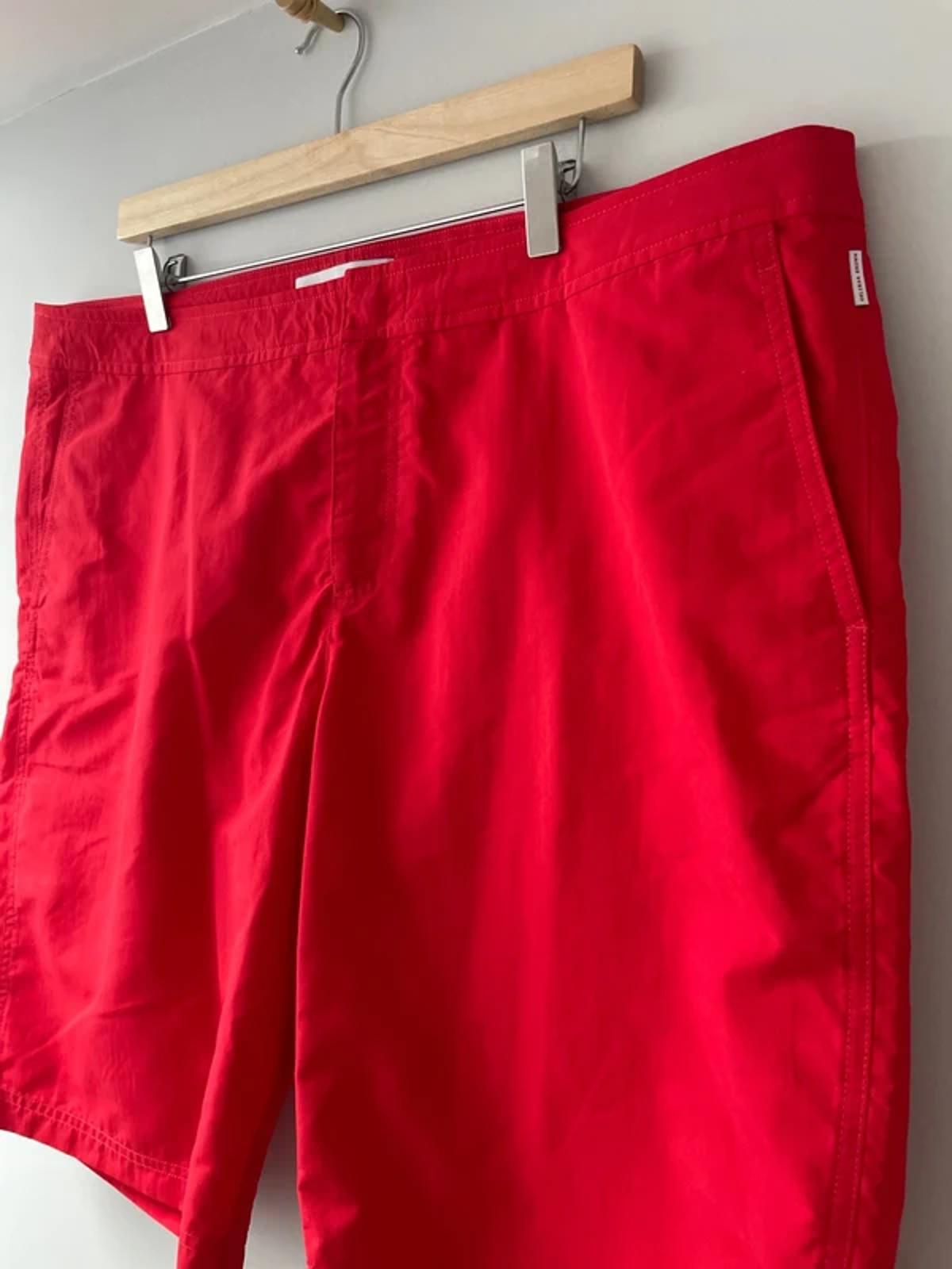 Men’s Orlebar Brown Classic Style Dane Swim Shorts in Red - XLarge - 3106