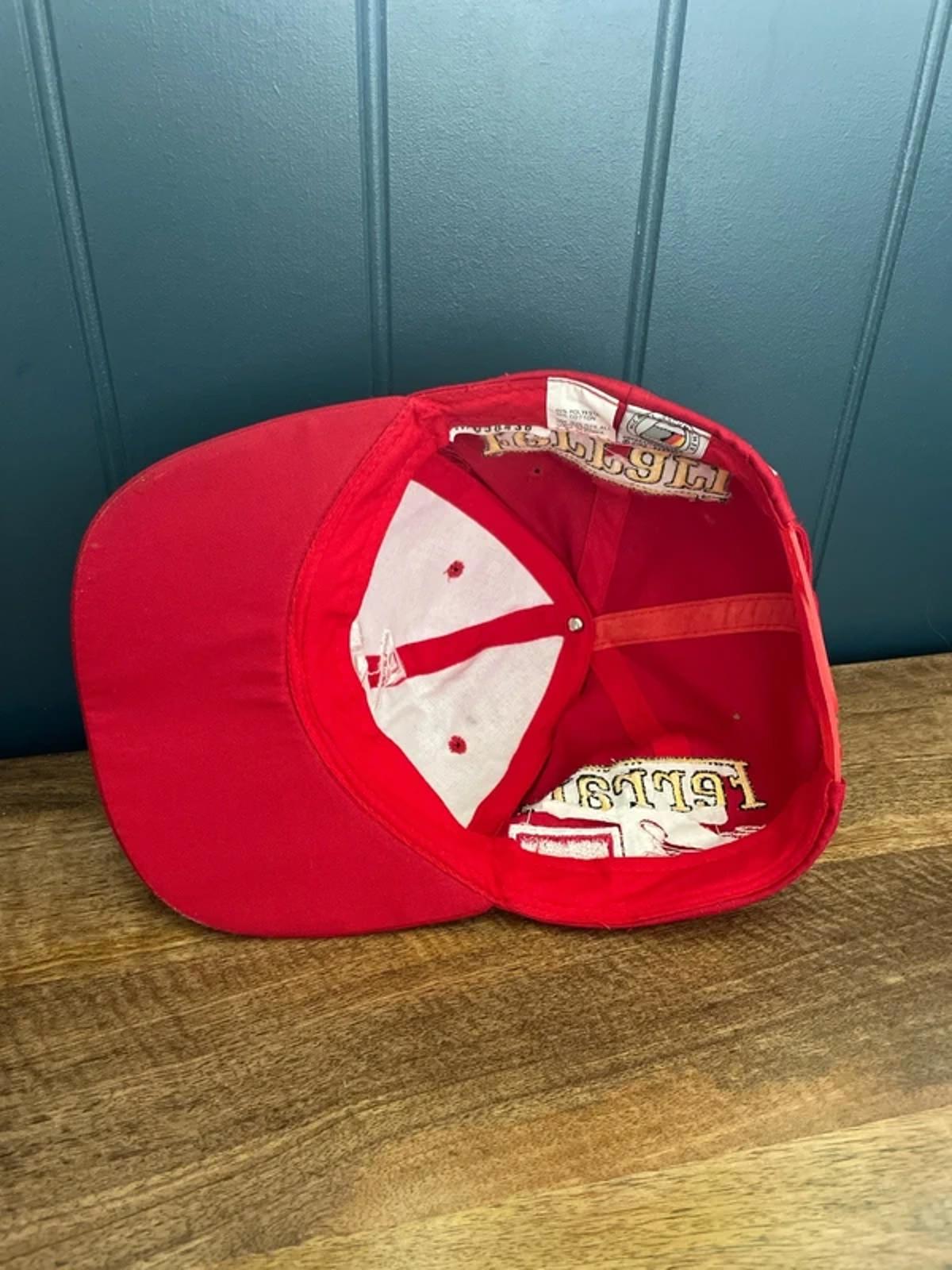 Unisex Ferrari Michael Schumacher Dekra Vintage 90's Cap In Red - 3091