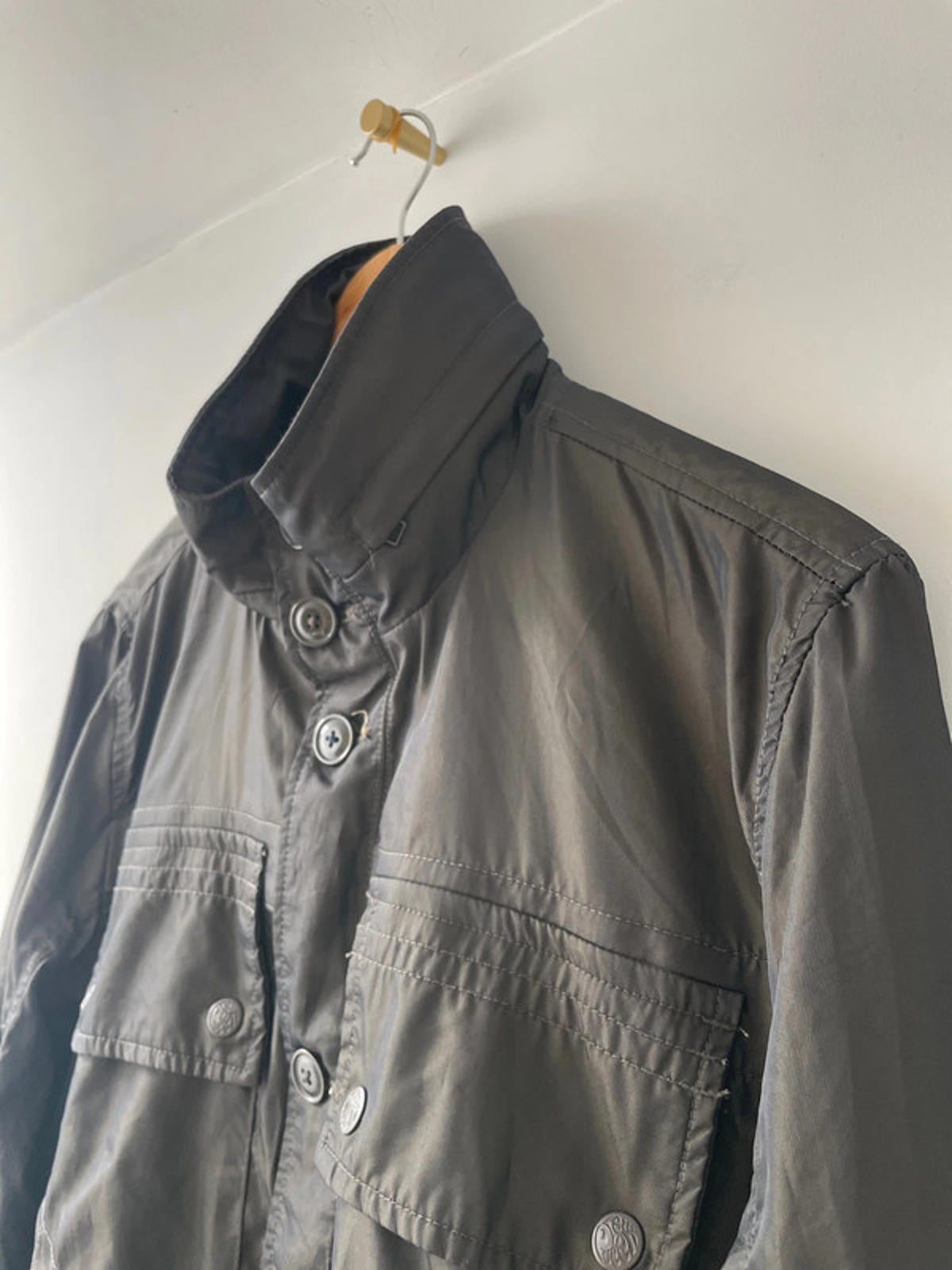 Men’s Pretty Green Hooded Harrington Jacket Coat - Small - 2130