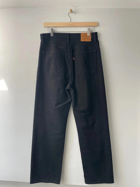 Women’s Levi’s Ribcage Straight Ankle High Waisted Fit Black Jeans - W29/L29 -1847