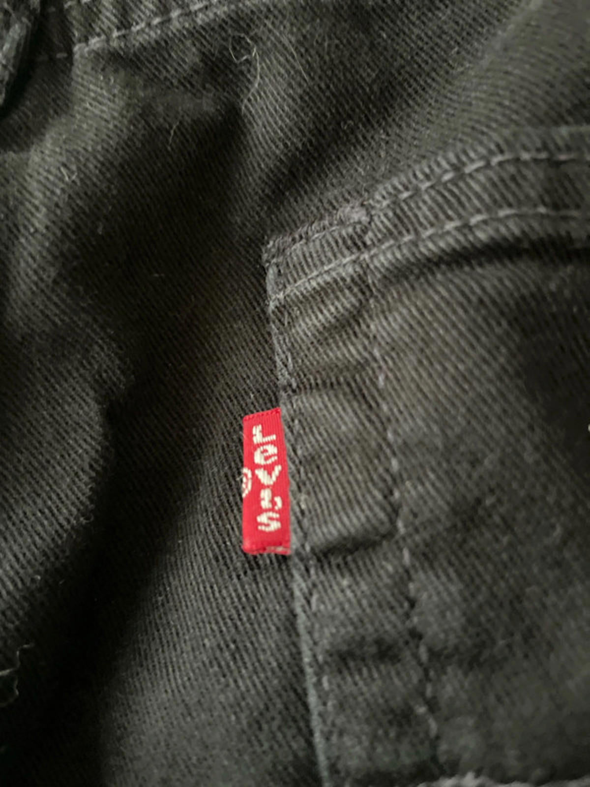 Men’s Levi’s 504 Straight Fit Jeans in Black - W32/L32 - 2788