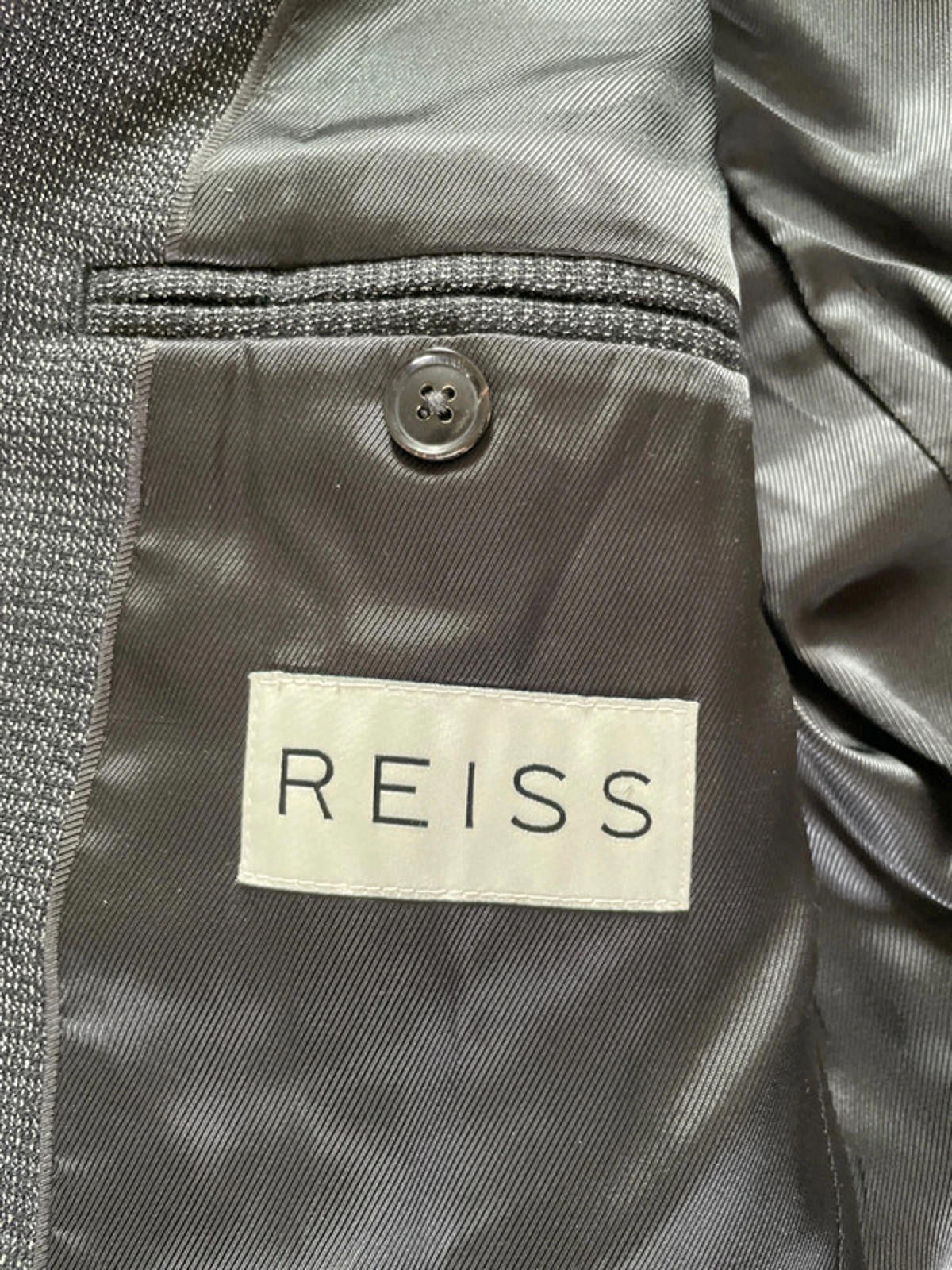 Men’s Reiss Premium 100% Wool Wedding Blazer Jacket - Medium - 1567