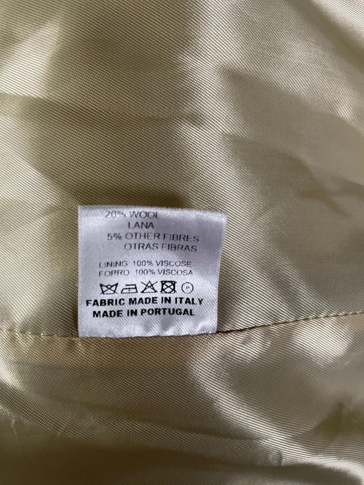 Women’s Vilagallo Premium Wool Checked Longline Overcoat Jacket - UK14 - 2452