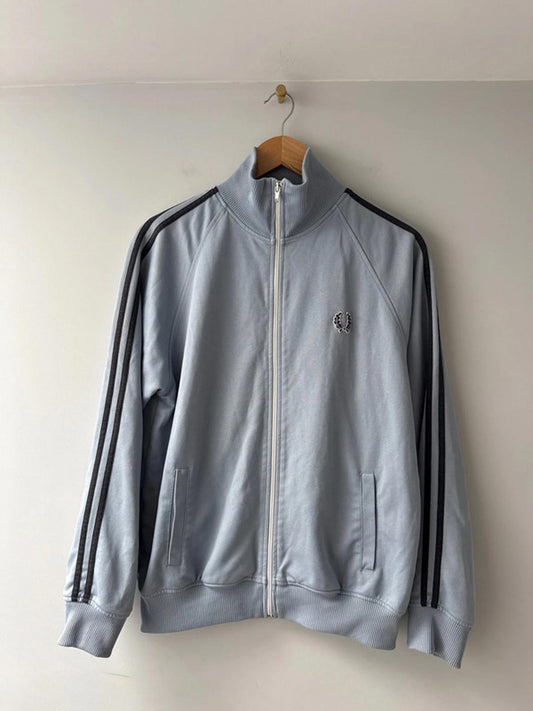 Men’s Fred Perry Retro Zip Through Track Jacket Top - Medium - 1972