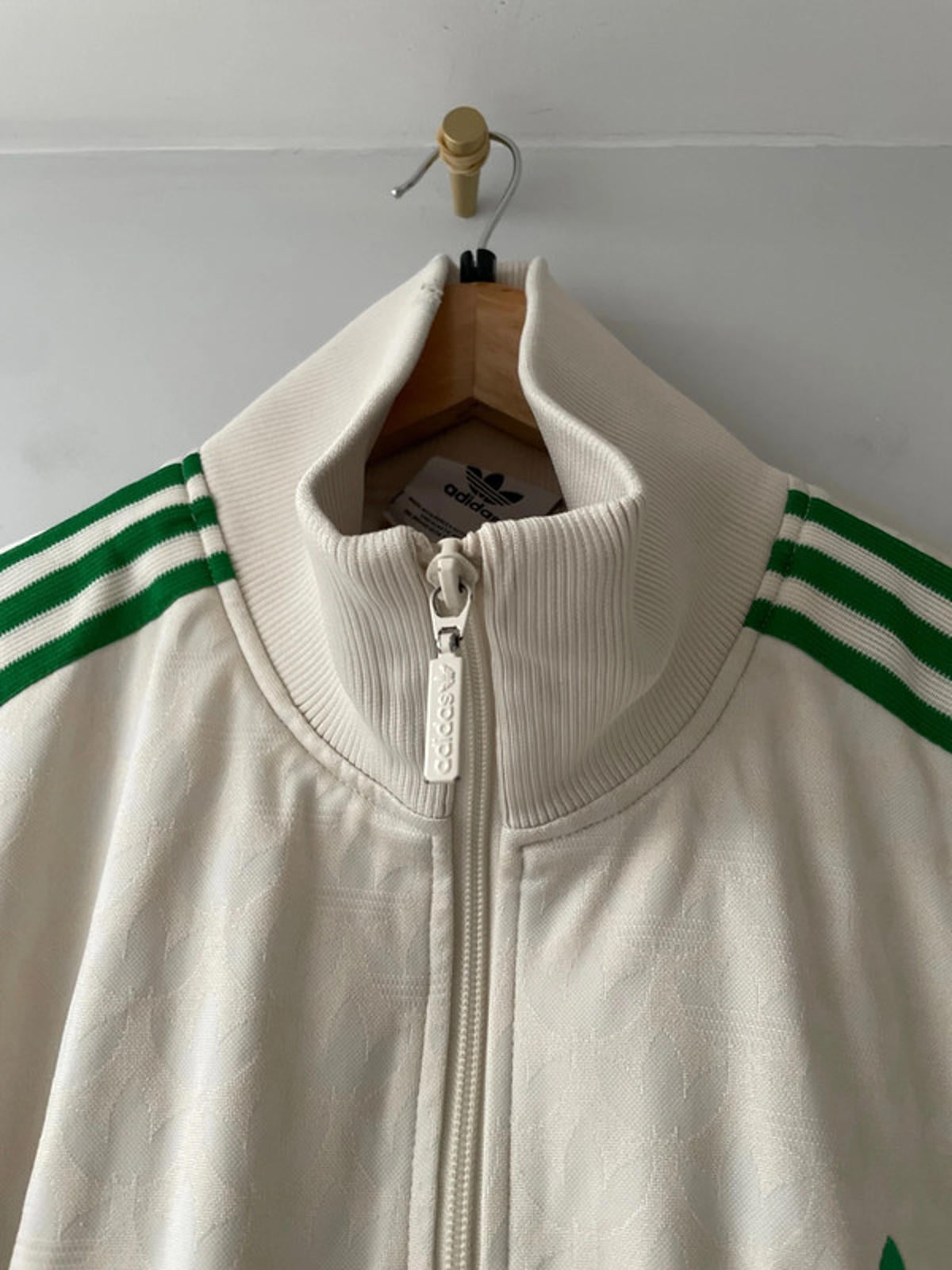 Men’s Adidas Adicolor 70s Monogram Track Jacket In Beige - Medium - 2540