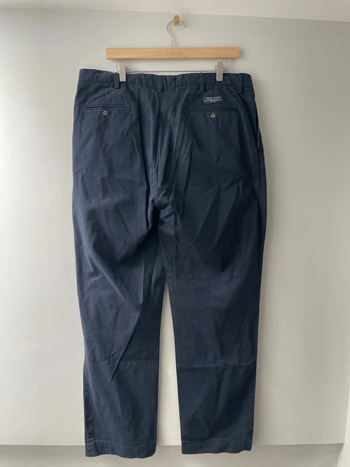 Men’s Ralph Lauren Classic Fit Prospect Chino Trousers In Navy Blue - W38/L32 - 2924