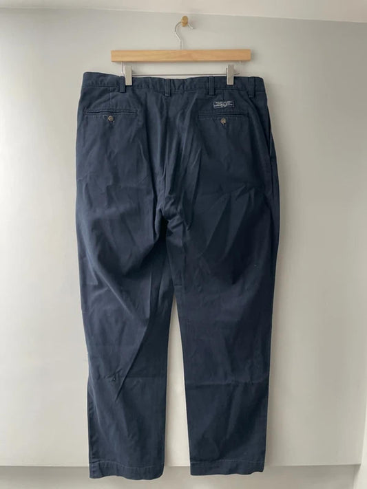 Men’s Ralph Lauren Classic Fit Prospect Chino Trousers In Navy Blue - W38/L32 - 2924