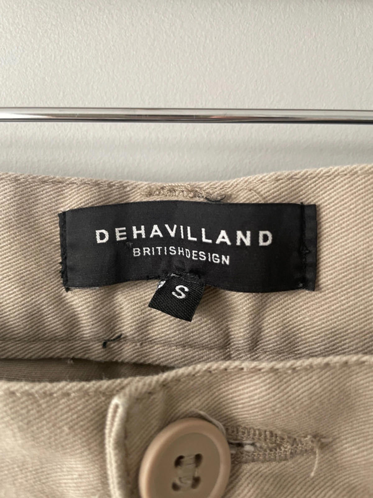 Men’s Baggy Oversized Fit Cargo Shorts In beige - W33 - 1914