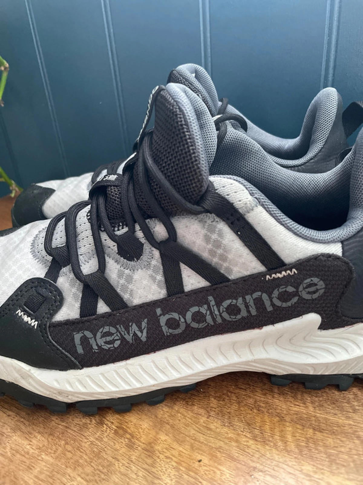 New Balance Shando Chunky Sole Trainers In Black/White - UK 8 - 1629