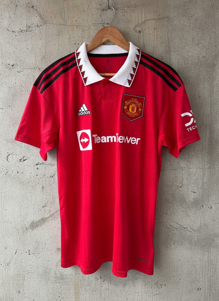 Men’s Manchester United 2022/23 Home Football Shirt Jersey - Medium - 3777