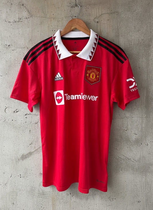 Men’s Manchester United 2022/23 Home Football Shirt Jersey - Medium - 3777
