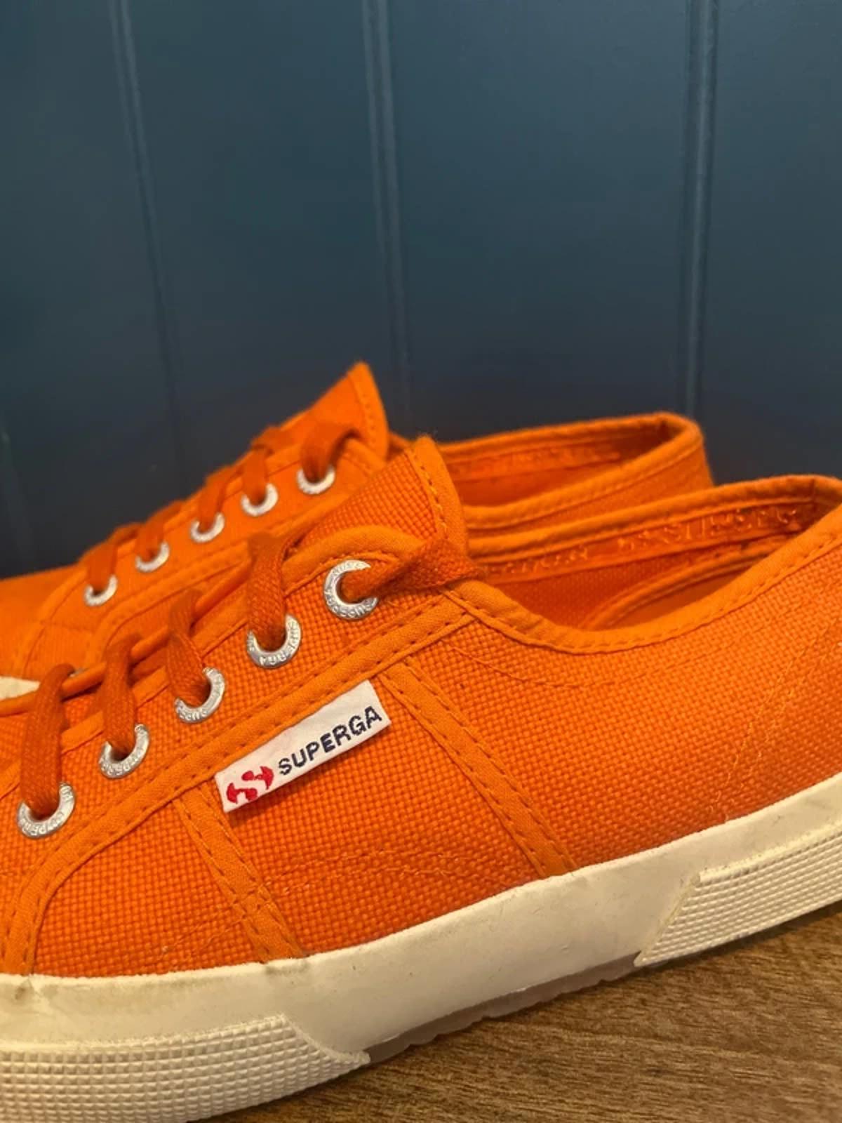 Women’s Superga 2750 Cotu Classic Trainers In Orange - UK4 - 3081