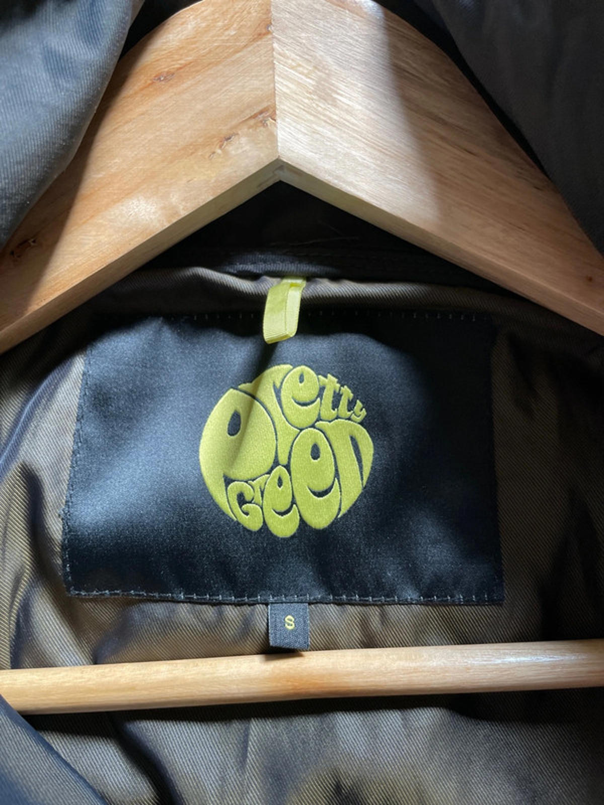 Men’s Pretty Green Hooded Harrington Jacket Coat - Small - 2130