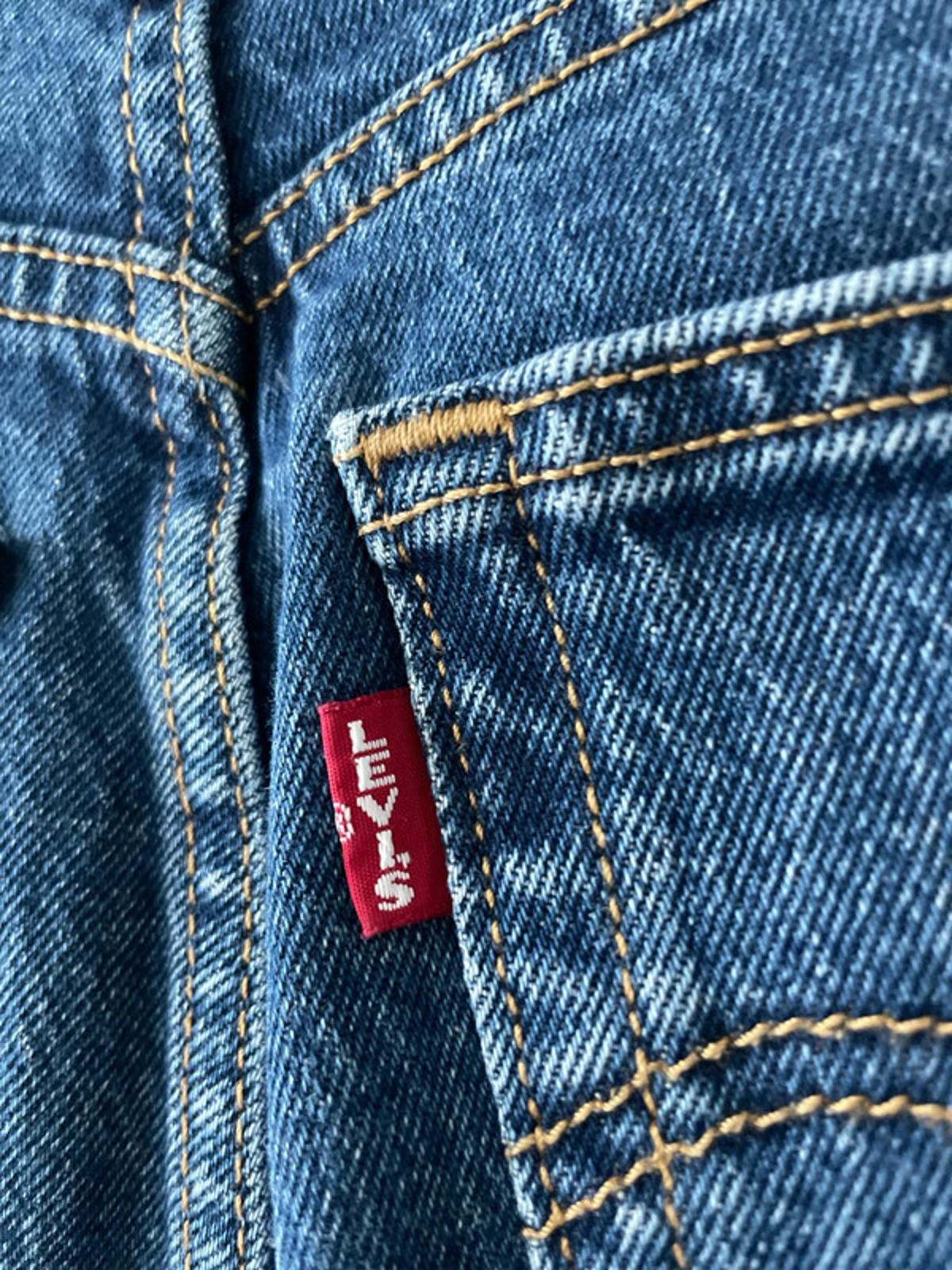 Women’s Levi’s High Waisted Ribcage Boot Straight Fit Jeans In Navy - W26/L31 - 2562