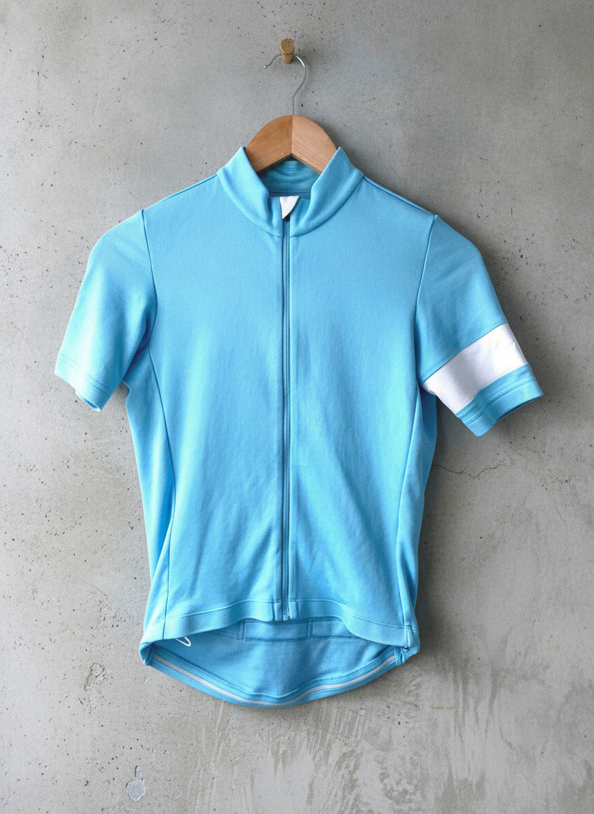 Men’s Rapha Classic Cycling Jersey Merino Wool In Light Blue - XSmall - 2212