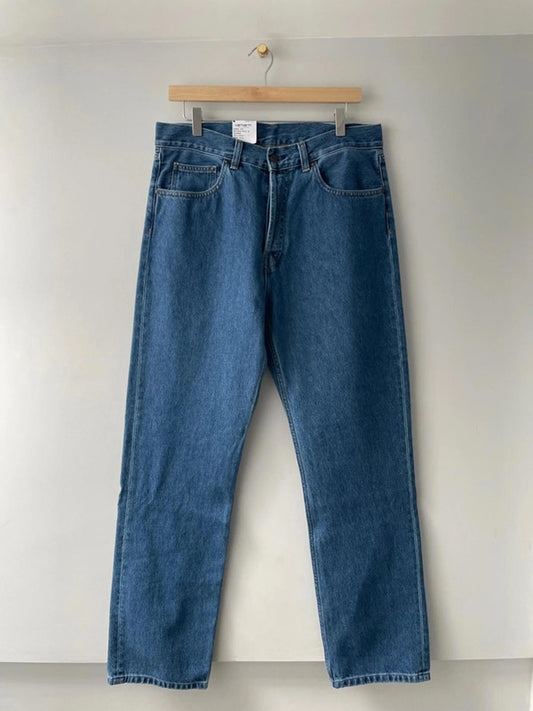 Men’s Carhartt Nolan Relaxed Tapered Fit Jeans In Blue - W32/L32 - 2410