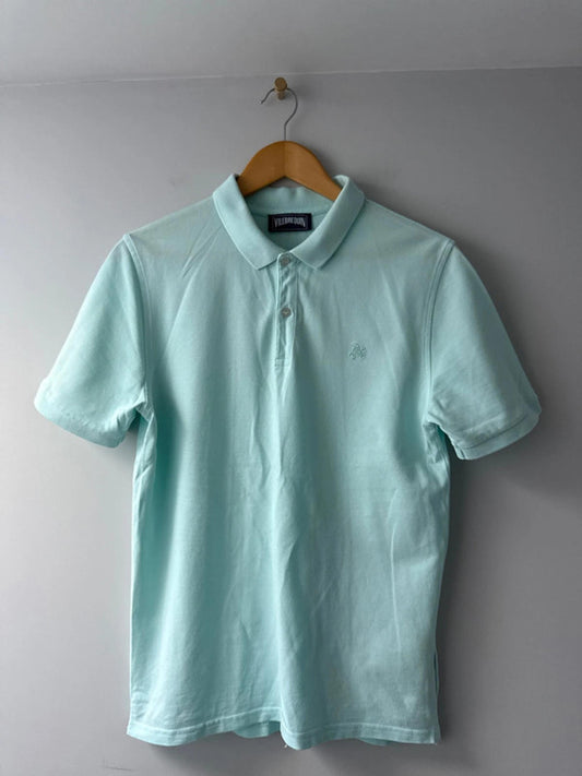 Men’s Vilebrequin Premium Polo Top In Blue - Small - 1206