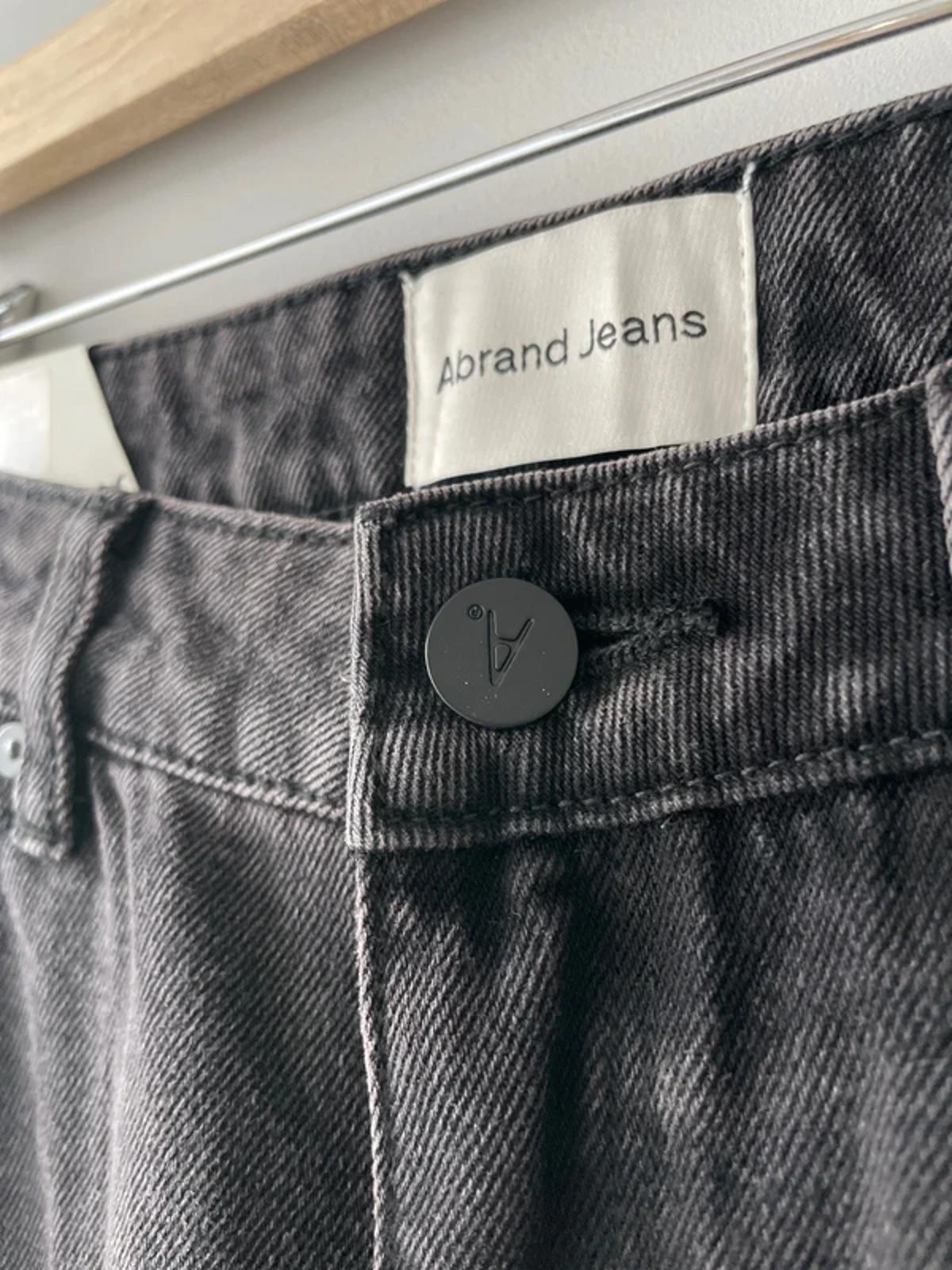 Women’s Abrand Jeans 95 Mid Baggy Jeans in Black - W26/L31 - 3076