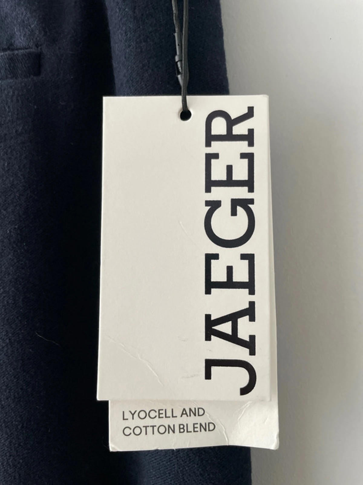 Men’s Jaeger Tapered Fit Trouser In Navy Blue - W42/L31 - 2550